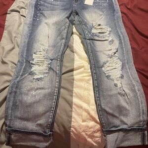 Judy Blue boyfriend jeans. 11/30